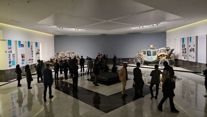 Historical carriages, chariots on show at Tehran car museum