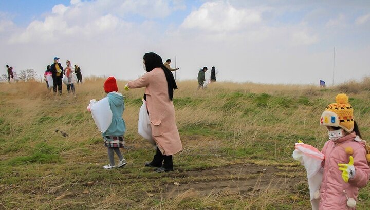 Ancient Hegmataneh cleaned by volunteers