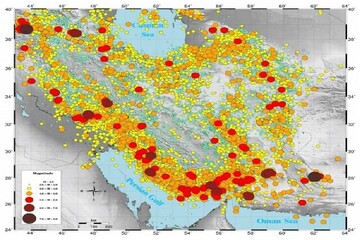 Over 6,600 earthquakes shake Iran in 11 months