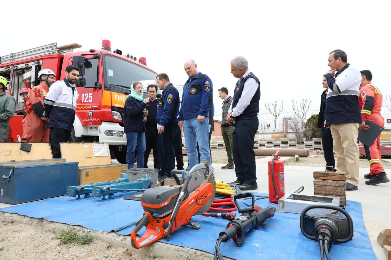 INSARAG, Russian EMERCOM assess Iranian crisis management teams