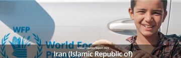 WFP releases annual report on Iran