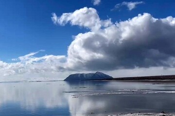 Lake Urmia’s area expands to 1500 sq. km