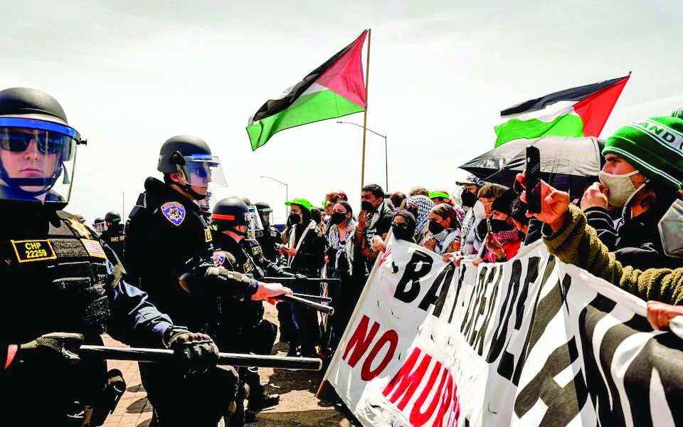 US protest