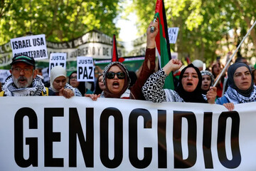 Madrid protest