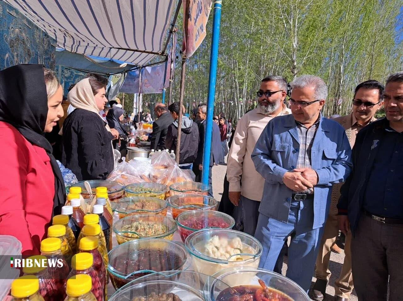 Rhubarb Festival celebrates Kuhsorkh’s local products, crafts