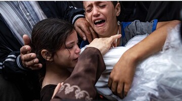 Grieving Gaza families
