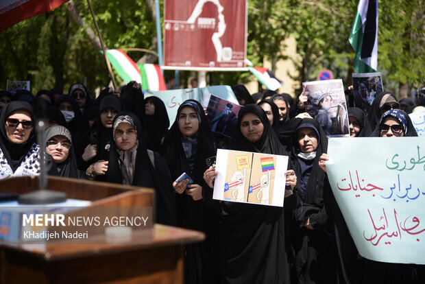 Pro-Palestinian rally