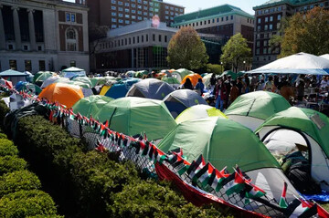 High school encampment