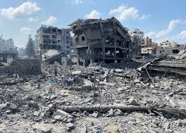 UN Gaza rubble