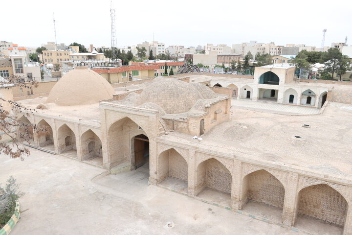 17th-century Caravanserai of Semnan under restoration for tourism