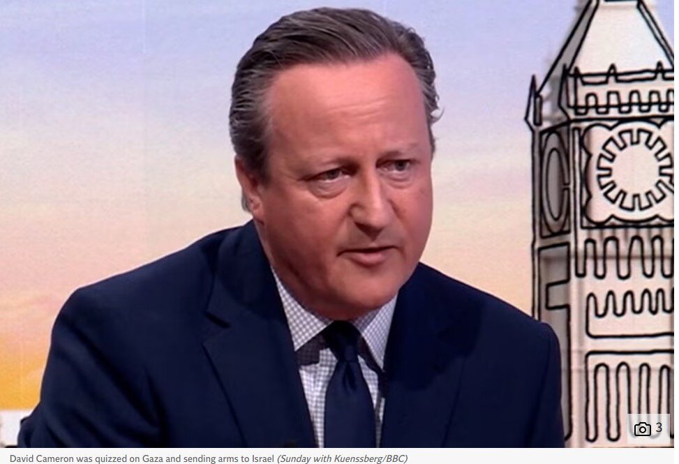 British Foreign Secretary David Cameron