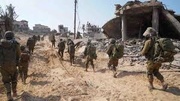 Israeli forces flee Gaza district for third time