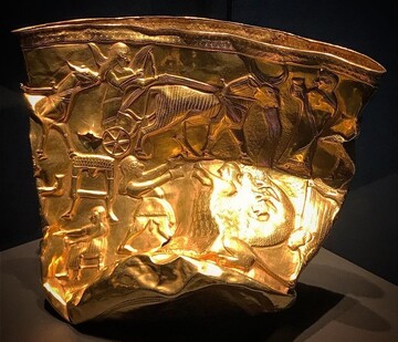 Gold Bowl of Hasanlu to go on view at Urmia Museum