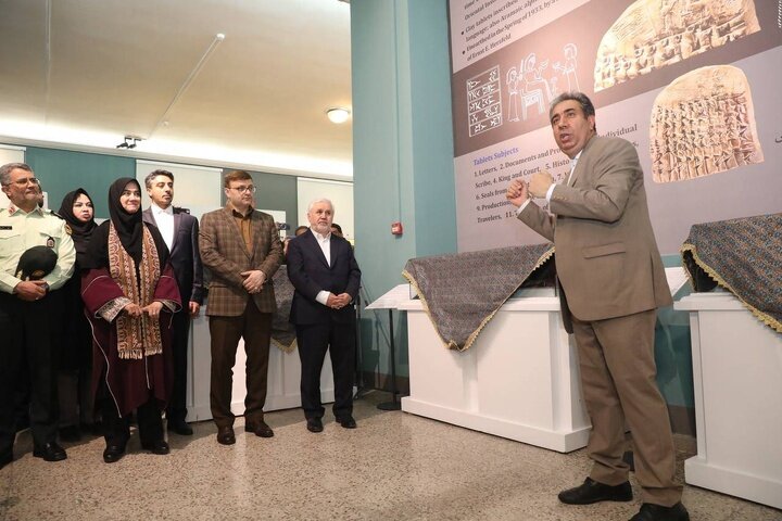 Recovered Achaemenid tablets from U.S. unveiled at National Museum