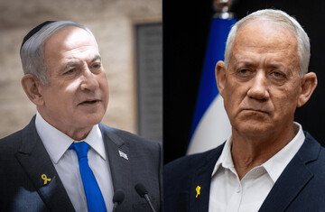 Gantz and Bibi differ on the Gaza war