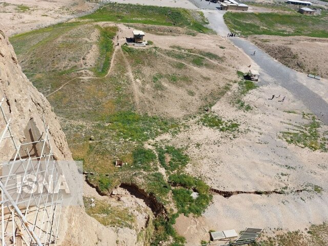 Xerxes tomb at Naqsh-e Rostam faces erosion threats