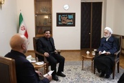 Interim president holds meeting with heads of govt. branches