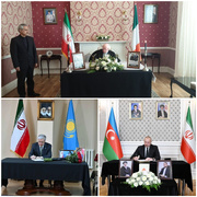 Azeri, Kazakh, Irish Presidents visit Iran’s embassies to condole Iranian counterpart’s passing