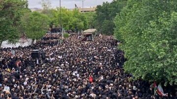 Funeral processions begin for Iranian President, FM