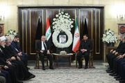 Iraqi President meets Mokhber