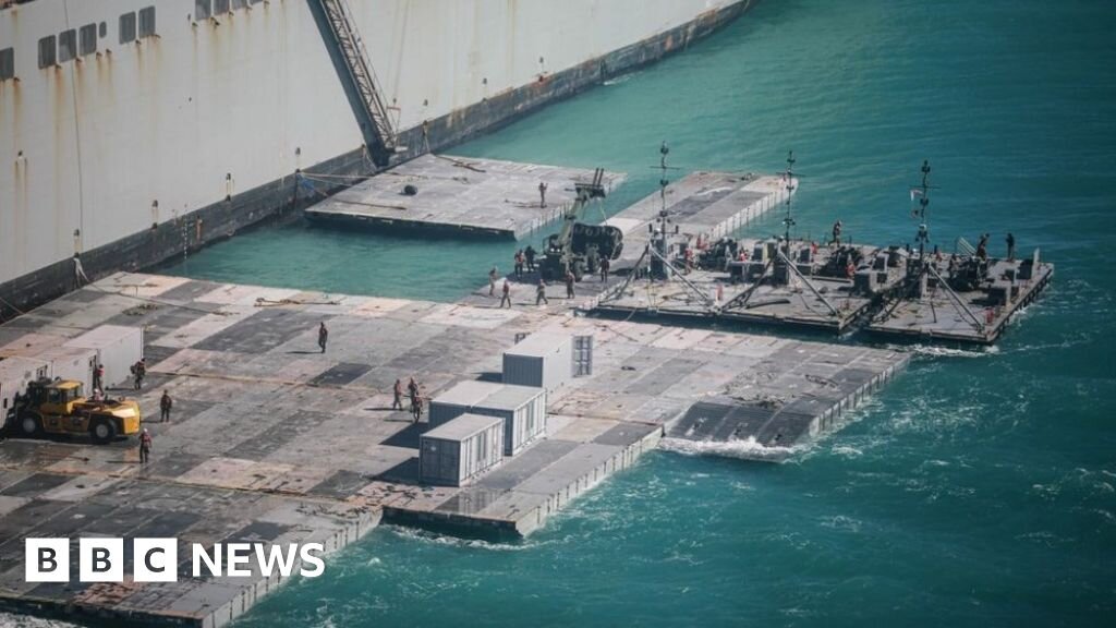 Gaza pier