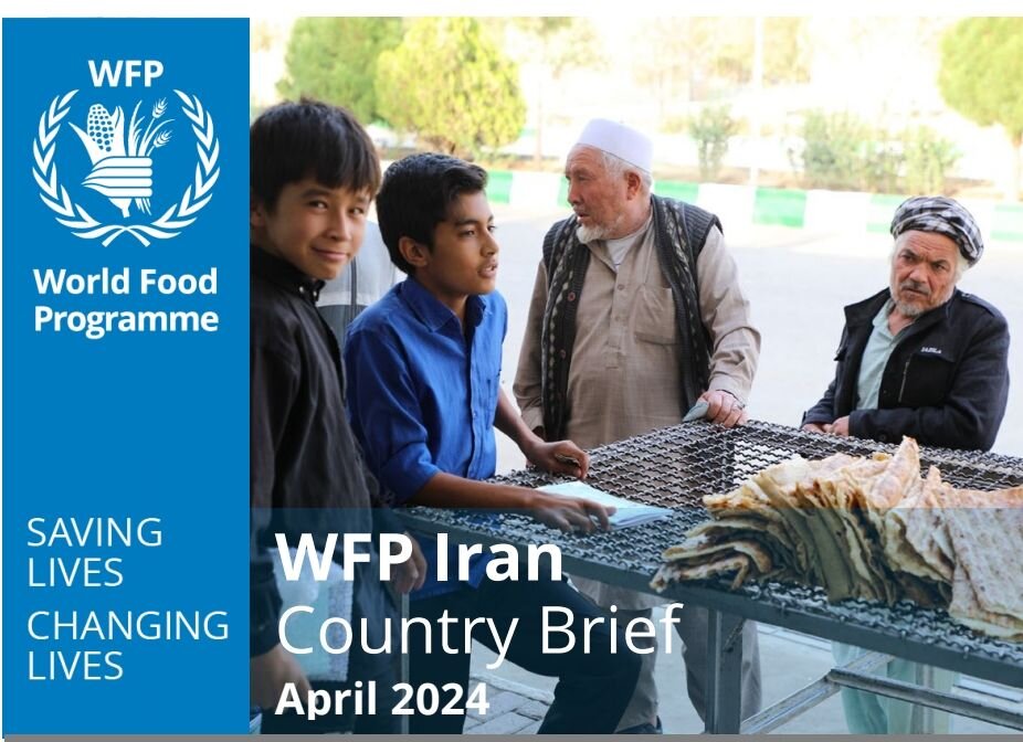 WFP releases April report on Iran