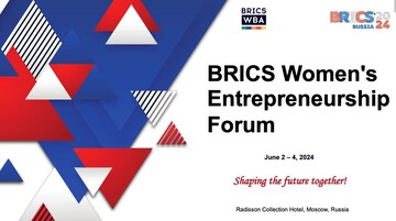 Iranian artists, officials to attend the BRICS Women's Entrepreneurship Forum in Moscow