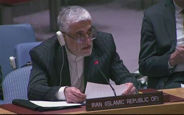 Iran's ambassador to the UN Saeed Iravani