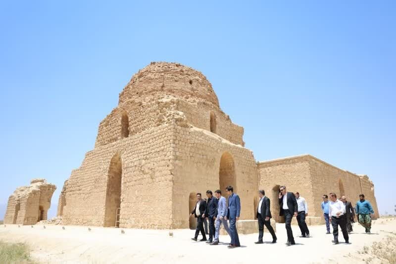 Restoration to put some spark into Sassanid palace