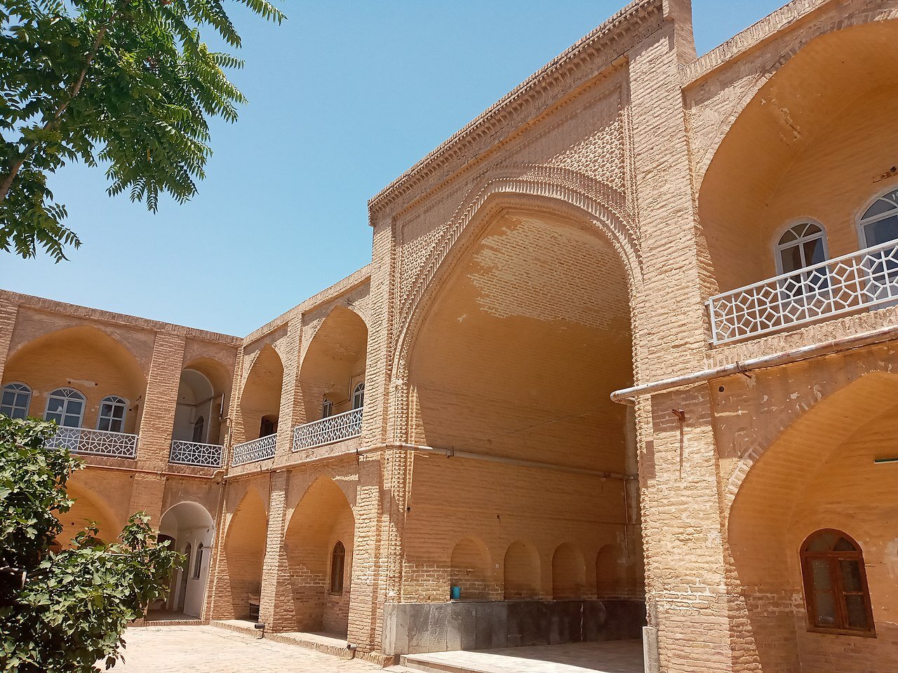 Earthquake damages historical buildings in Kashmar