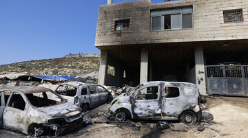 Israeli settlers in the occupied West Bank set Palestinians' homes and cars ablaze