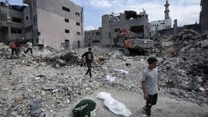 Gaza rubble