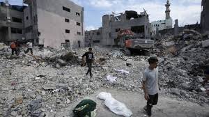 Gaza rubble