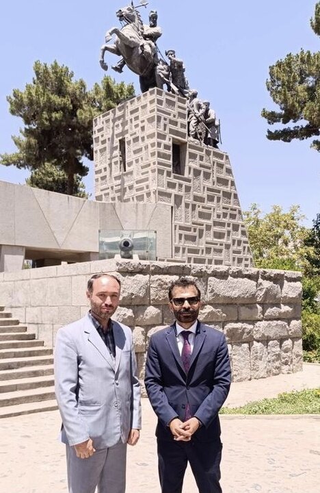 Pakistani consul-general visits Nader Shah mausoleum