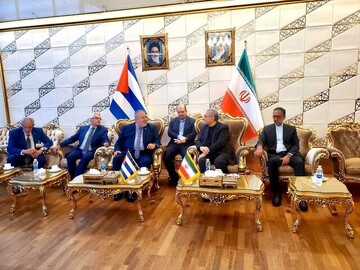 The Cuban PM visits Iran