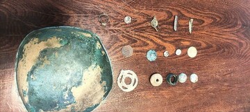 Relics from the first millennium BC recovered in Kordestan