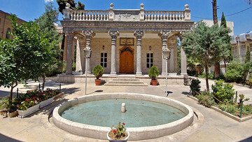 A view of the Adrian Zoroastrian Temple in downtown Tehran