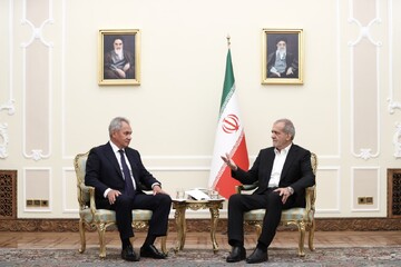 Russian security chief meets with Iranian president in Tehran