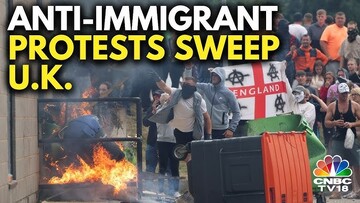 Anti-immigrant protests rock cities in Britain