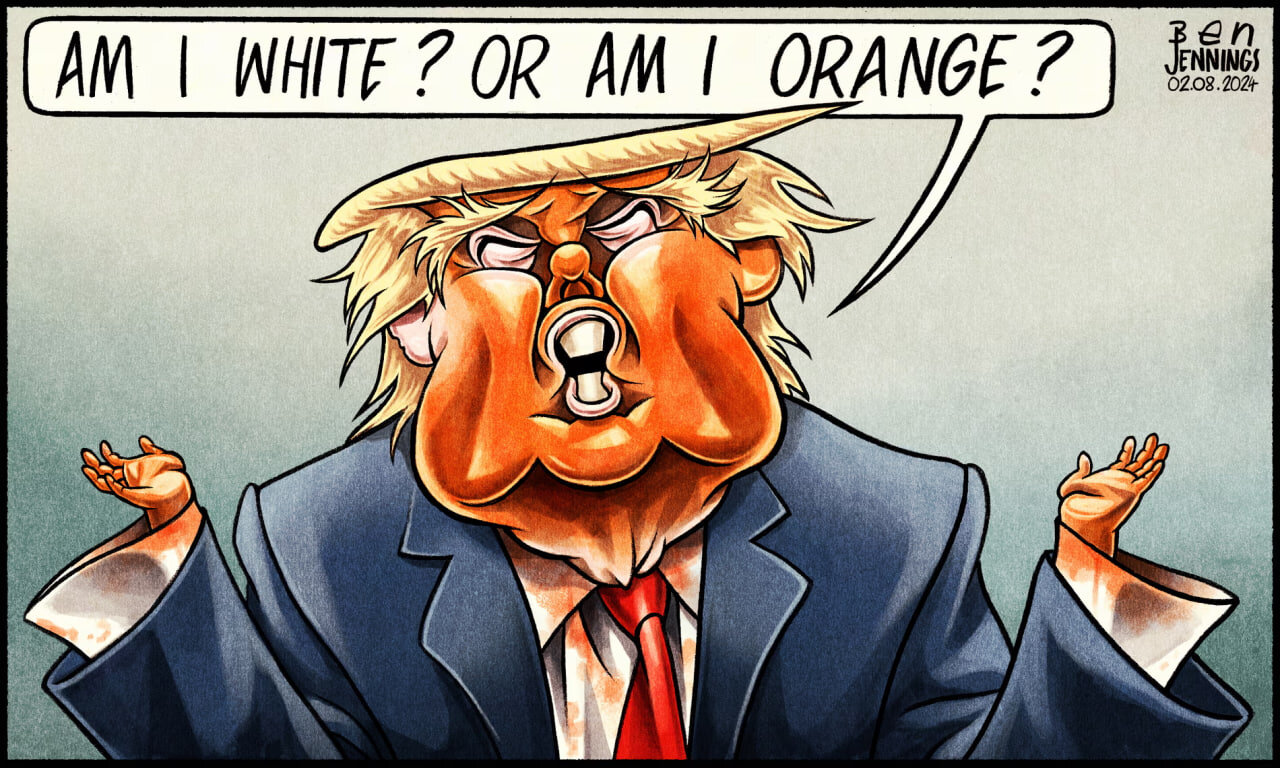 Trump is considered a racist person