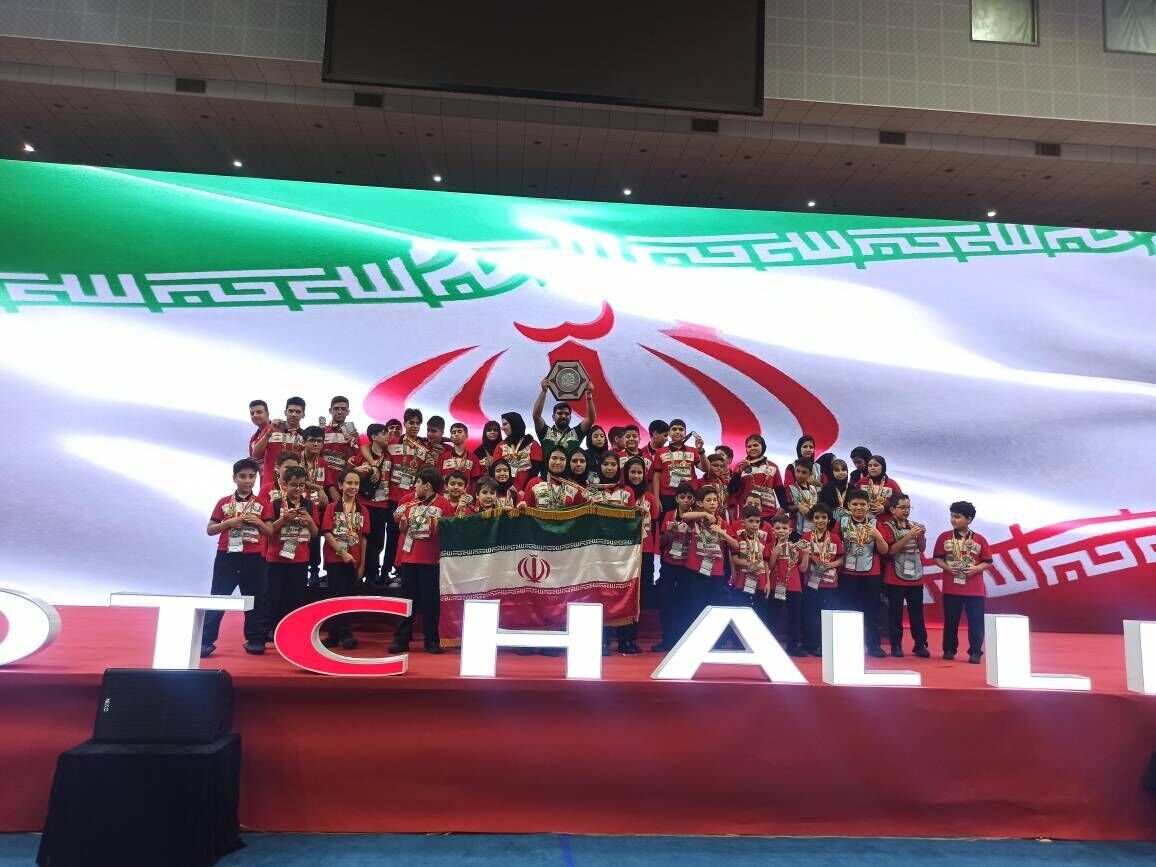 Iran finishes 2nd in RobotChallenge 2024