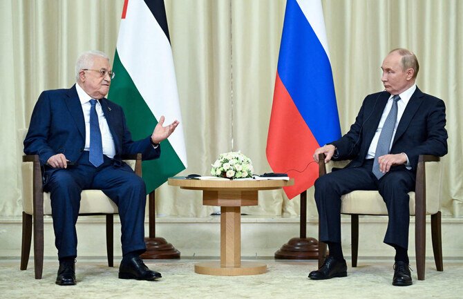 Putin calls for establishment of Palestinian state