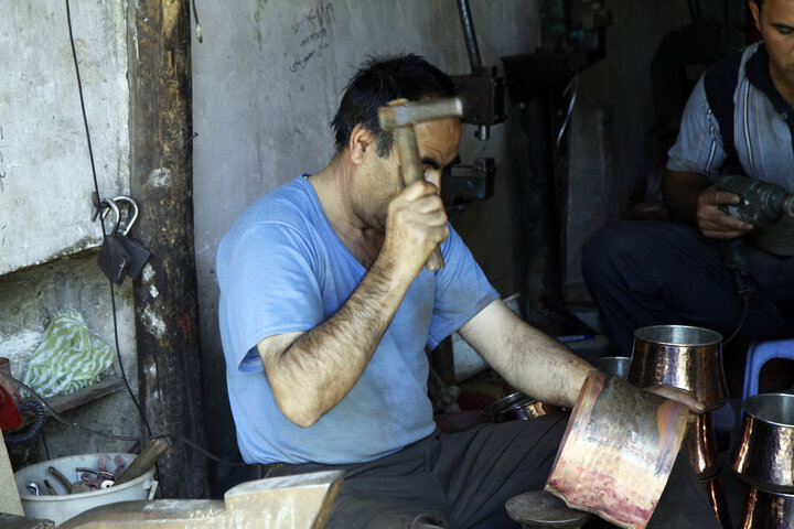 Coppersmithing in Zanjan: a craft with ancient roots and modern challenges