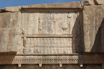 Moisture threatens rock-hewn tomb of Artaxerxes III in Persepolis