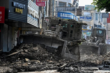 Israel is destroying infrastructure in Jenin