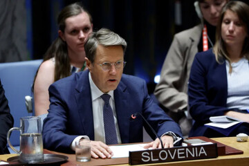 Slovenia's ambassador to the UN