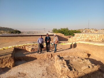 Sassanid-era fire temple ruins found in Lorestan after illegal excavation