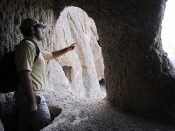 Archaeologists to shed new light on hand-carved caves in northern Iran