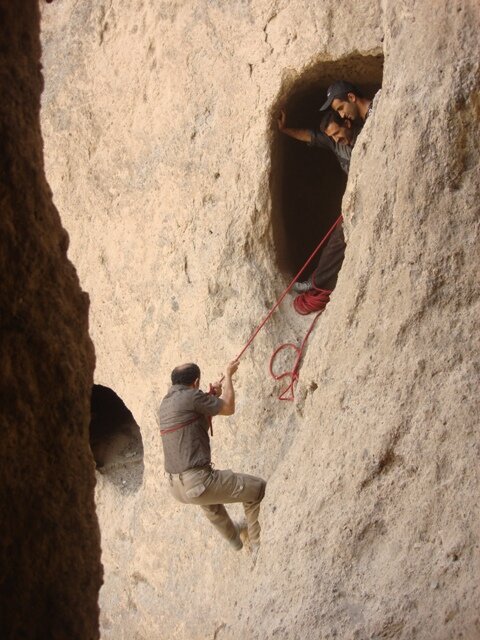 Archaeologists to shed new light on hand-carved caves in northern Iran