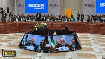 Iran's security chief Ahmadian speaks at BRICS meeting